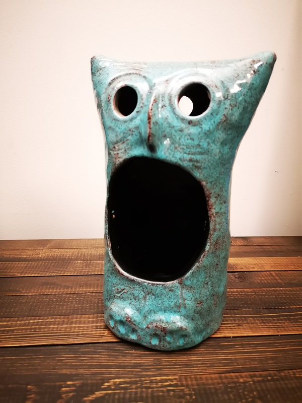 Candle holder signed AB