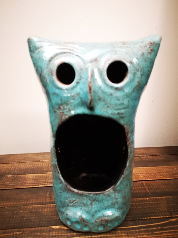 Candle holder signed AB