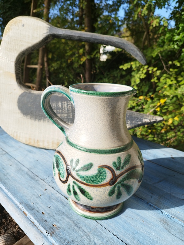 West Germany ceramic pitcher