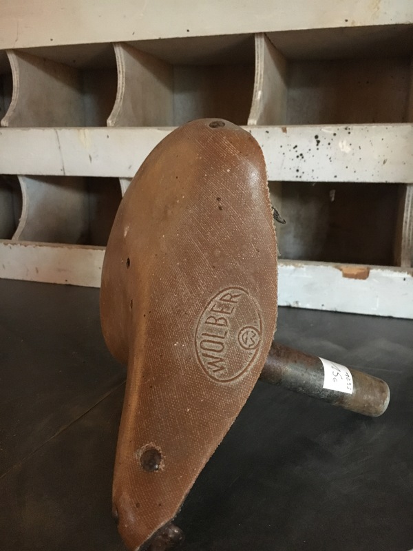 Parts of vintage old bikes