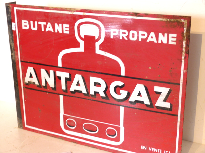 Antargaz advertising plaque