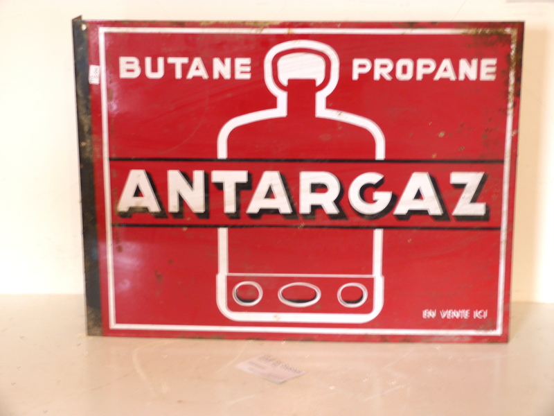 Antargaz advertising plaque