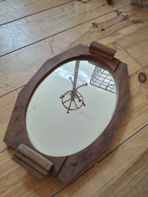 Art Deco mirror tray 