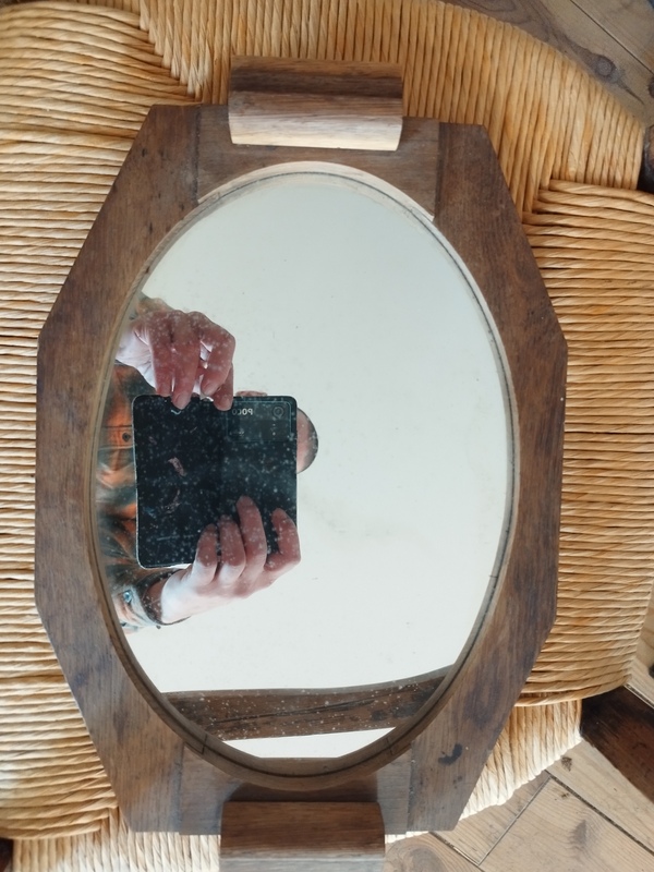 Art Deco mirror tray 