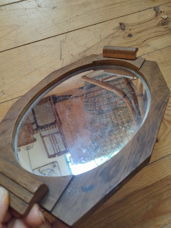 Art Deco mirror tray 