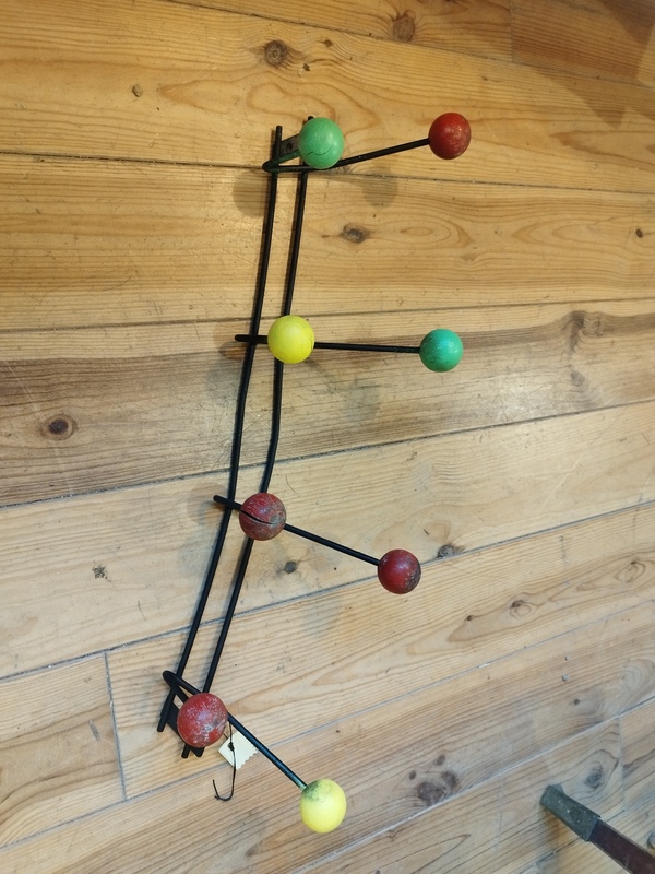 50s designer coat rack