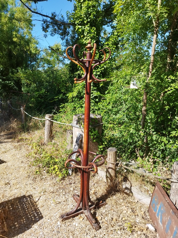 Parrot coat rack, early 20th century 