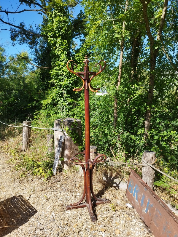 Parrot coat rack, early 20th century 