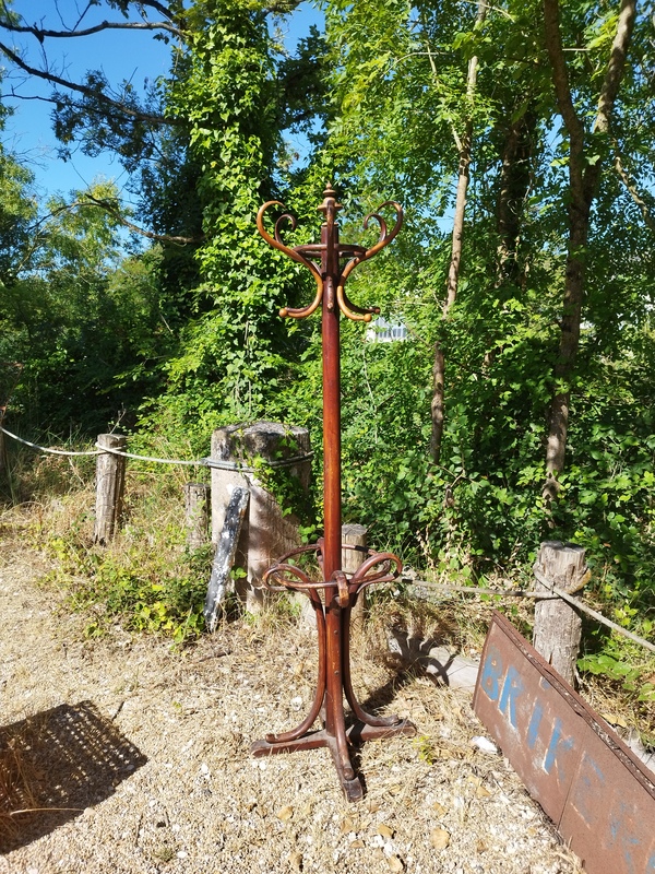 Parrot coat rack, early 20th century 