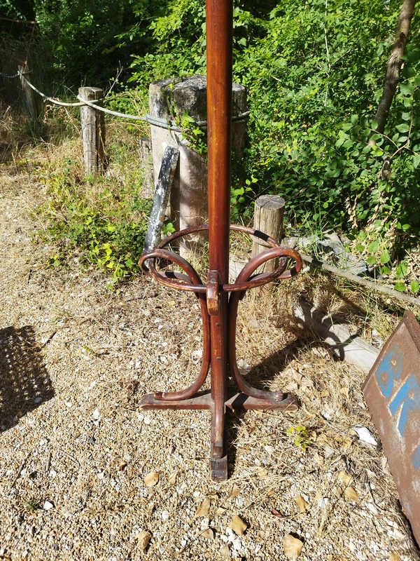 Parrot coat rack, early 20th century 