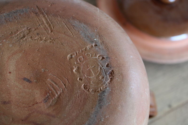 Digoin France grease pot