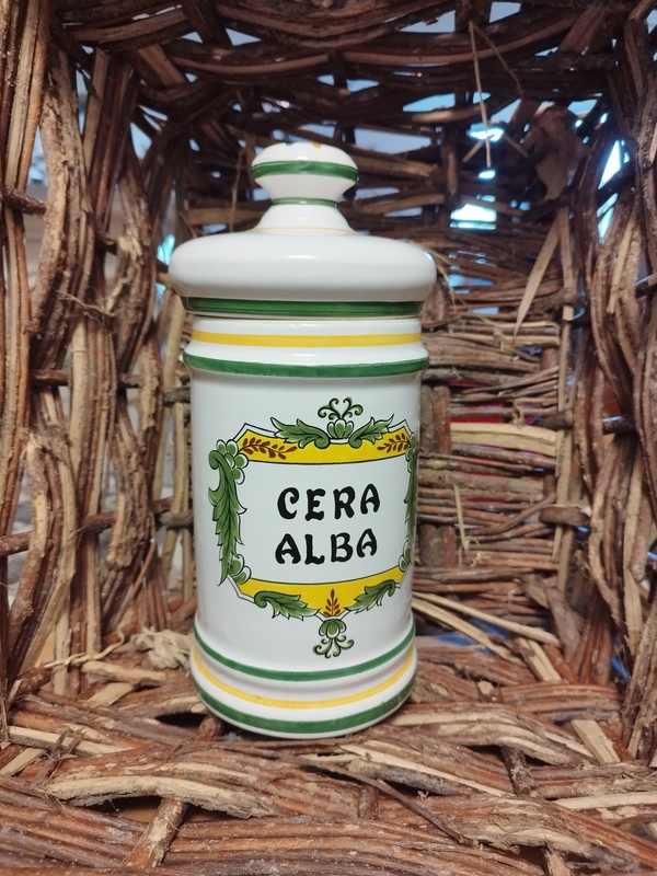 Cera Alba Pharmacy Jar