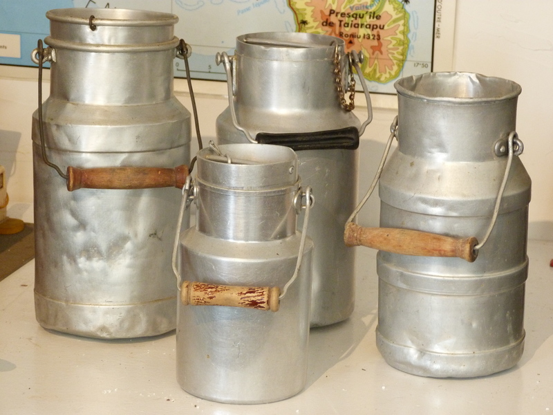 Pure aluminum milk jugs