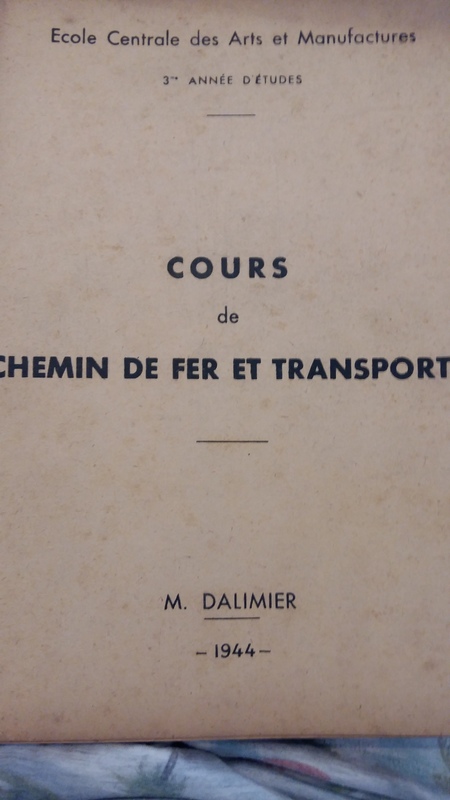 Railway and transport courses 1944