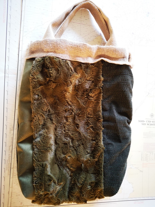 Original upcycling creation bag