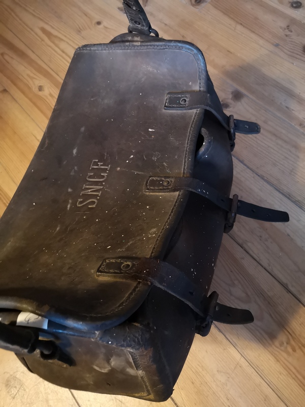 SNCF bag from the 1950s