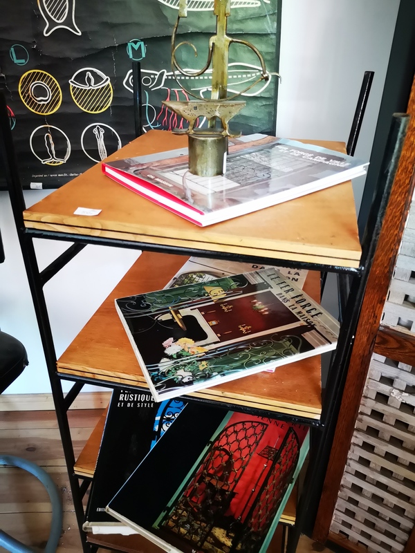 Blacksmith self portrait sculpture