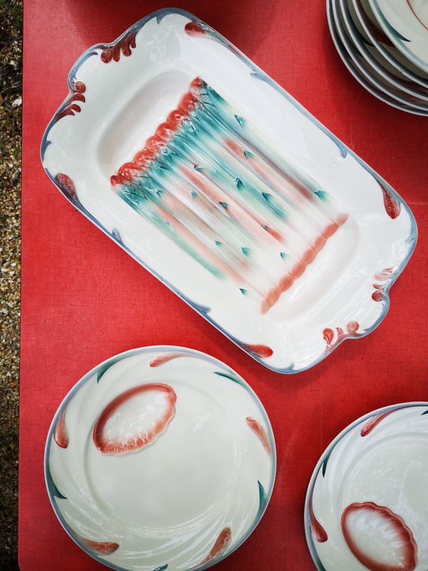 Asparagus service Digoin 1950