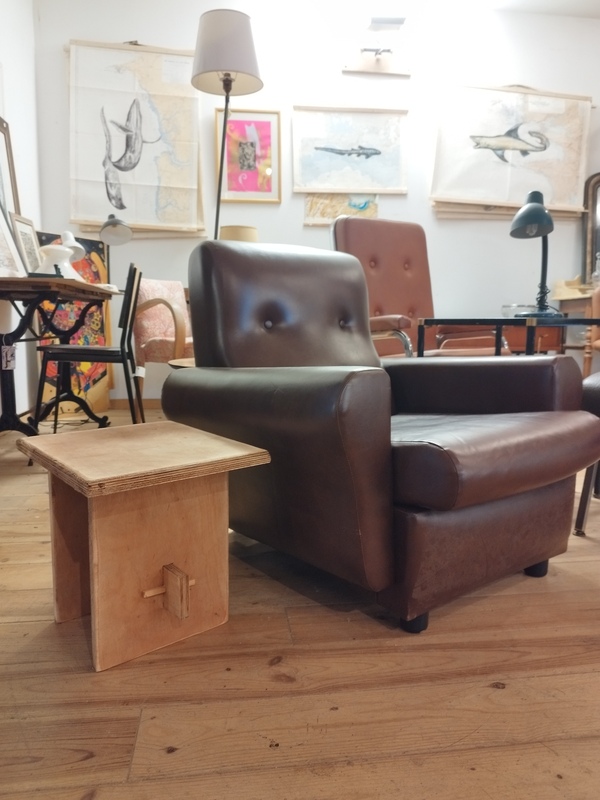 Side table made in MN