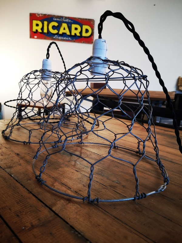 Original vintage pendant lights