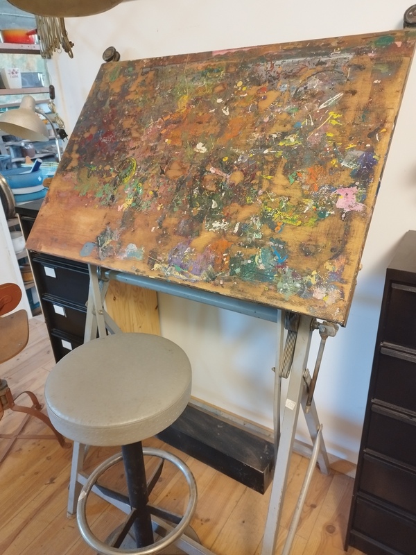 Architect drawing table