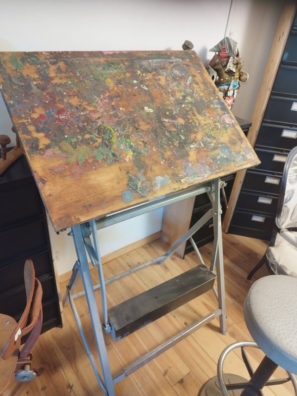 Architect drawing table