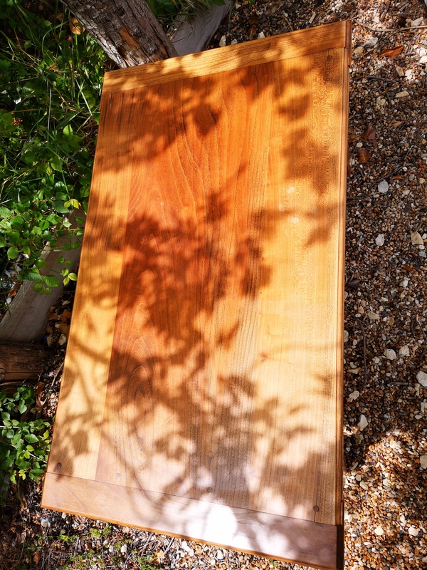60s wooden coffee table