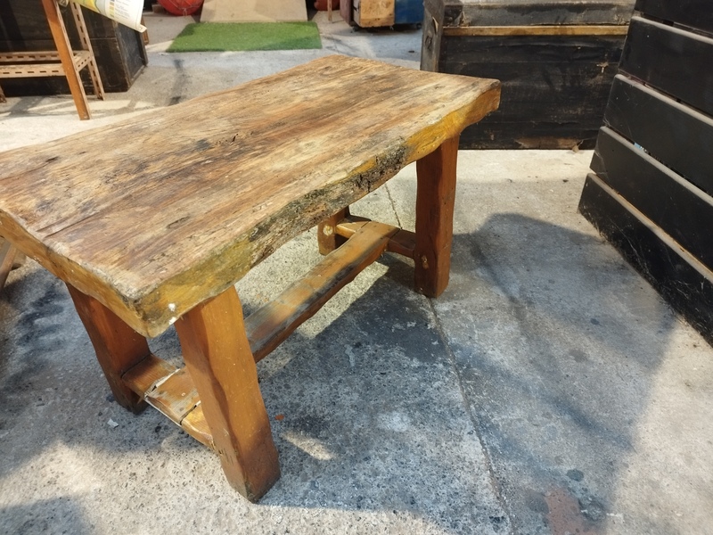 Solid wood coffee table
