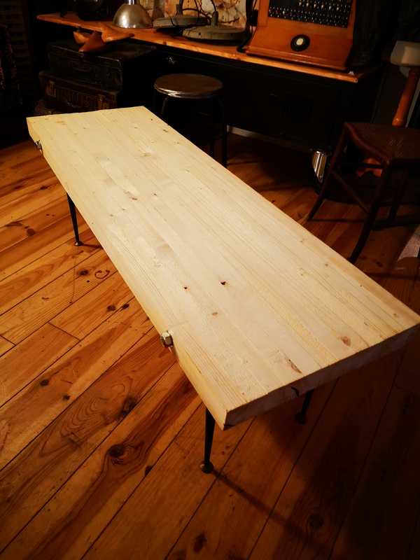 60s compas coffee table