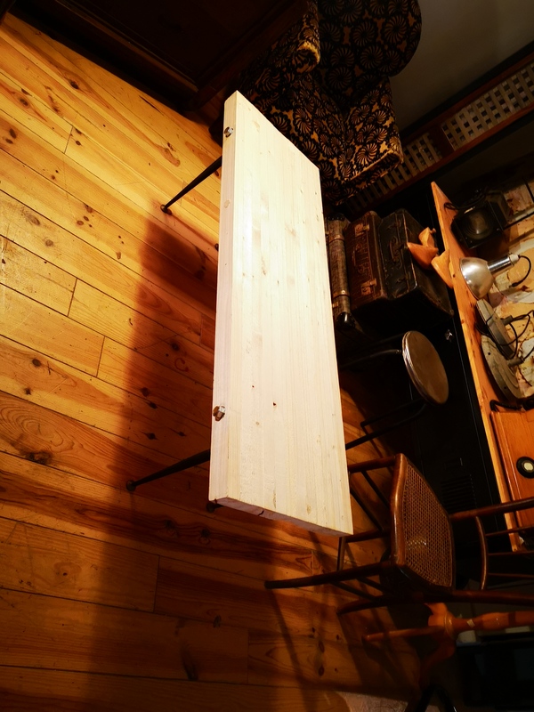 60s compas coffee table