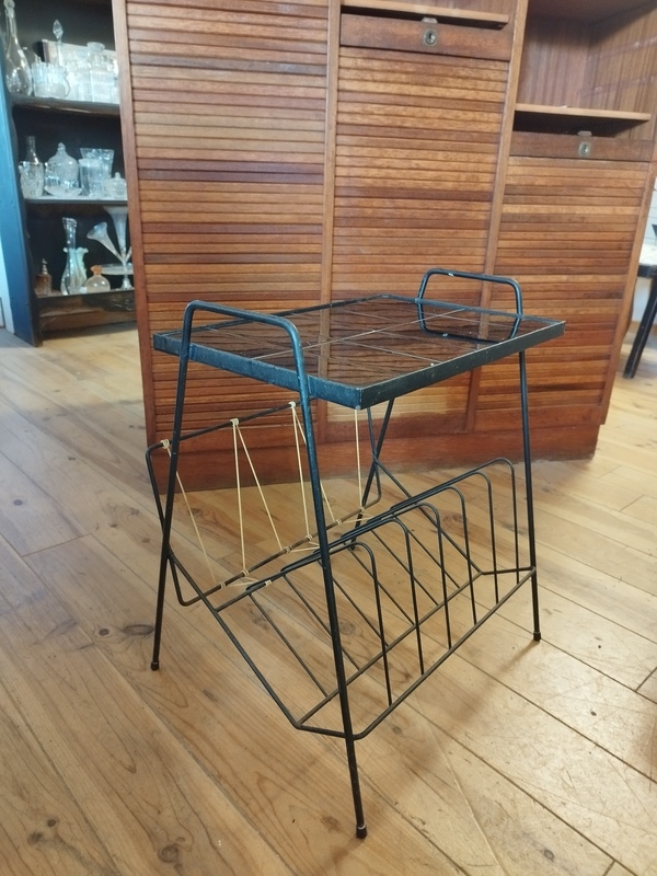 Scoubidou vinyl record holder 