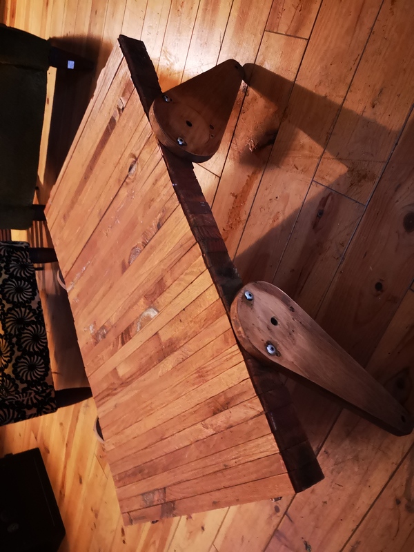 Design upcycling coffee table