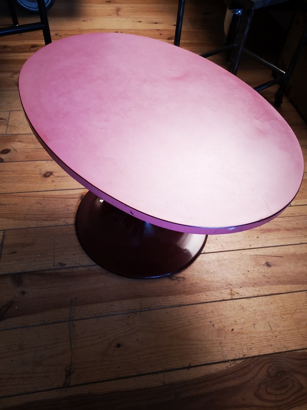 Vintage tulip foot coffee table