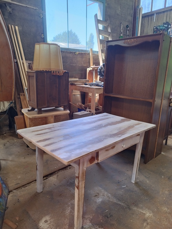 20th century wooden table 