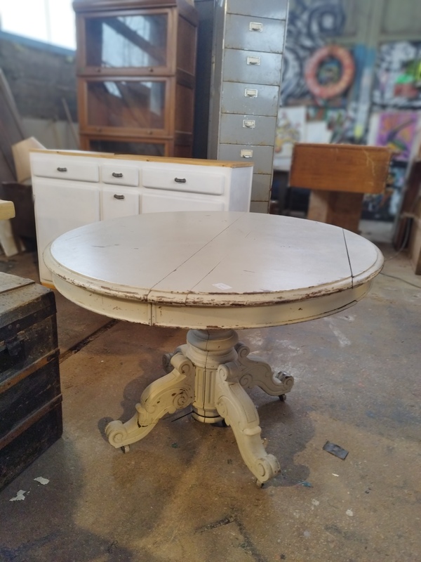 Oval center table, 20th century