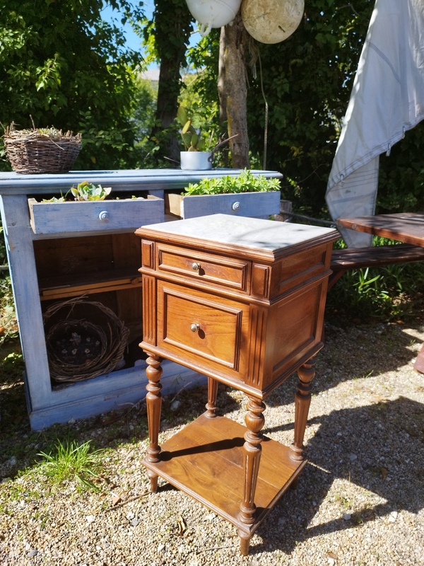 Early 20th century bedside table 