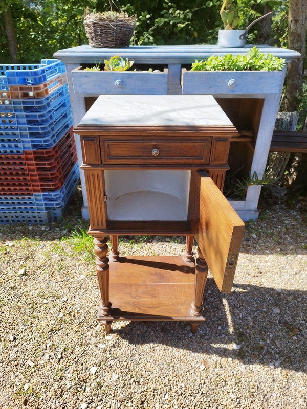 Early 20th century bedside table 