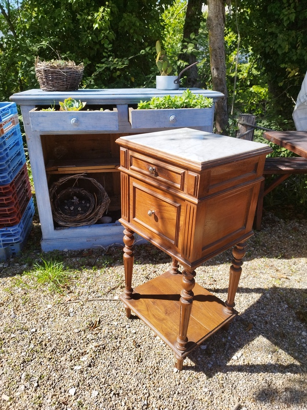 Early 20th century bedside table 