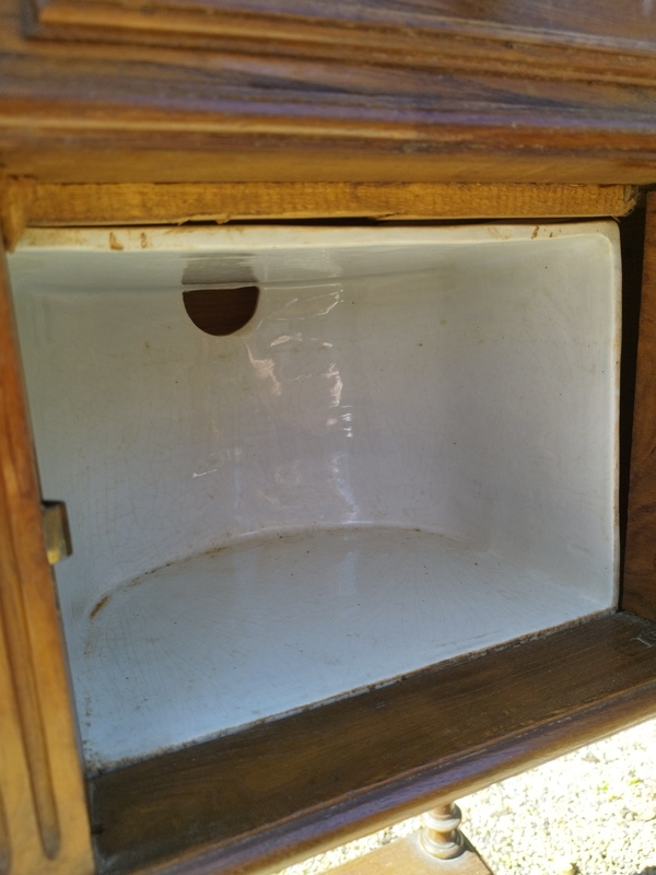 Early 20th century bedside table 