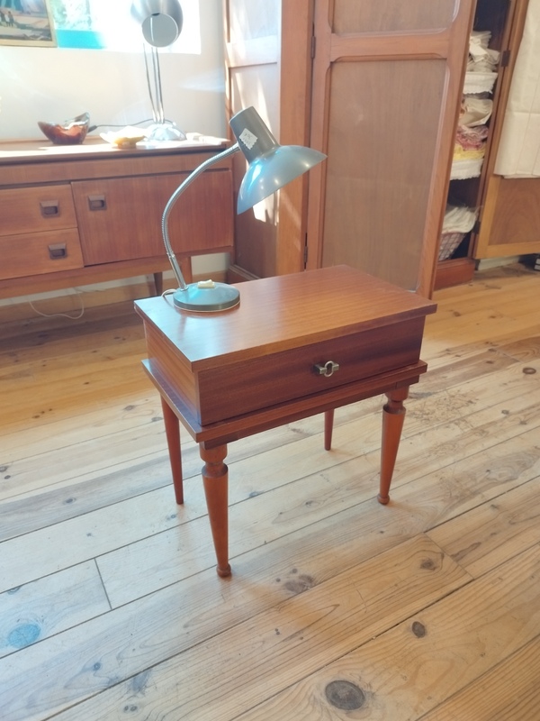 Vintage 60s bedside table