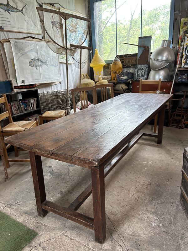 Antique farmhouse table