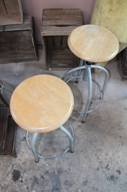 Industrial screw stool