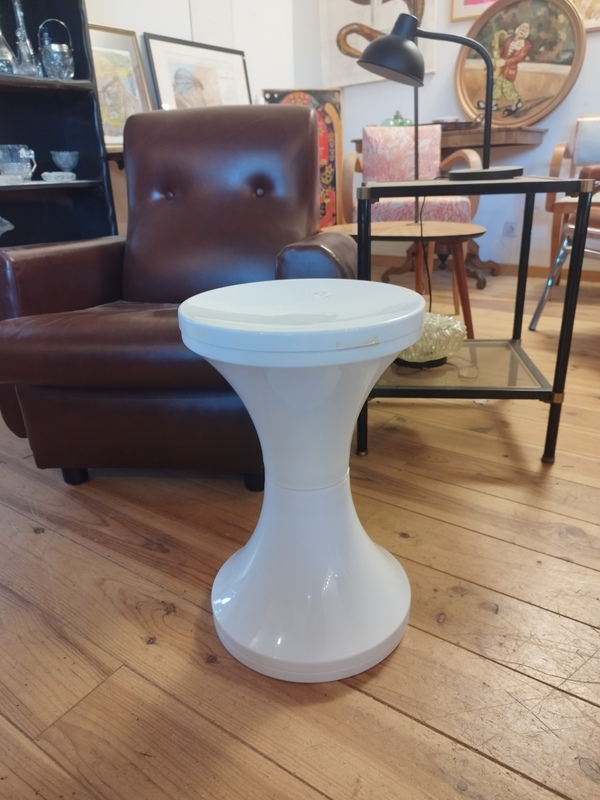 Tam Tam white stool