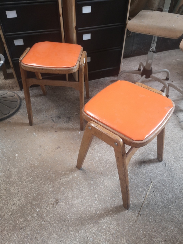60s designer stool