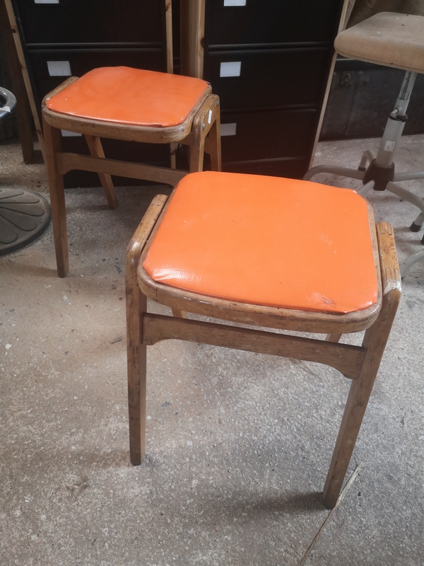 60s designer stool