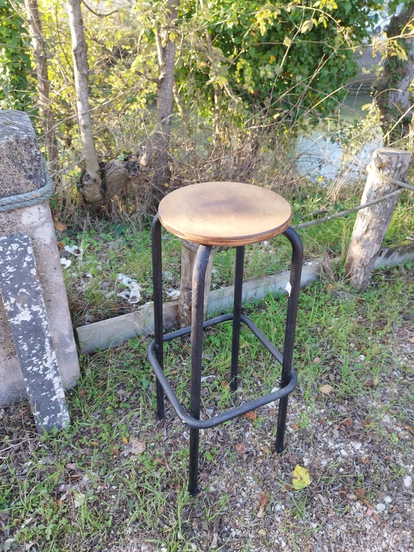 Industrial stool from the 50s 