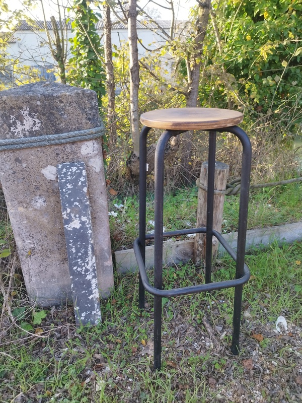 Industrial stool from the 50s 