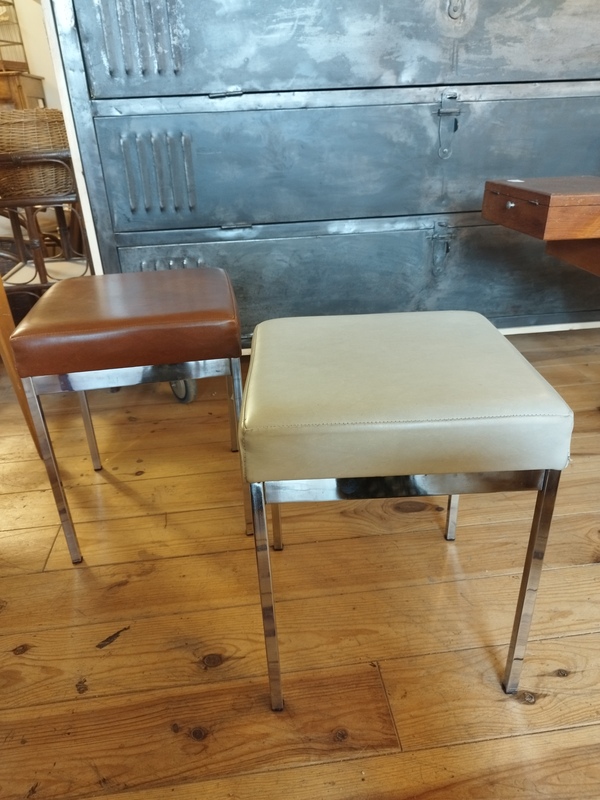 Chrome stools dated March 1970 