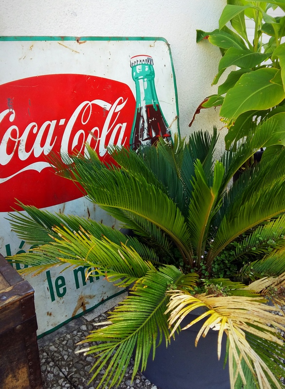 Coca cola enameled sheet