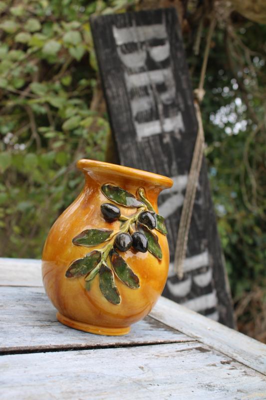 Vallauris olive pot